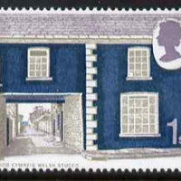Great Britain 1970 British Rural Architecture - Cottages 1s with upward shift of lilac unmounted mint SG 817
