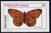 Eynhallow 1982 Butterflies (Argynnis Adippe) imperf deluxe sheet (£2 value) unmounted mint