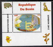 Benin 2009 Pooh Bear & Olympics #07 individual perf deluxe sheet unmounted mint. Note this item is privately produced and is offered purely on its thematic appeal