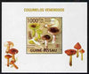 Guinea - Bissau 2009 Poisonous Mushrooms #01 individual imperf deluxe sheet unmounted mint