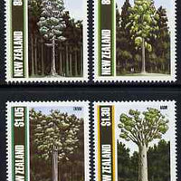New Zealand 1989 Native Trees perf set of 4 unmounted mint, SG 1511-14