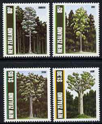 New Zealand 1989 Native Trees perf set of 4 unmounted mint, SG 1511-14