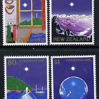New Zealand 1989 Christmas perf set of 4 unmounted mint, SG 1520-3
