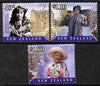 New Zealand 2000 Queen Mother's 100th Birthday perf set of 3 unmounted mint SG 2343-45