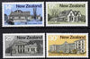 New Zealand 1980 Architecture - 2nd issue perf set of 4 unmounted mint SG 1217-20