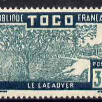 Togo 1924-38 Cocoa Trees 35c green & blue green unmounted mint, SG 71