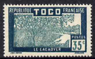 Togo 1924-38 Cocoa Trees 35c green & blue green unmounted mint, SG 71