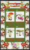 Congo 2009 Fungi & Orchids #1 imperf sheetlet containing 4 values unmounted mint