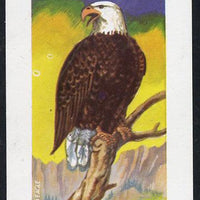 Eynhallow 1977 Bald Eagle imperf souvenir sheet (£1 value) unmounted mint