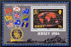 Jersey 1984 Links with the Commonwealth perf m/sheet unmounted mint, SG MS 333