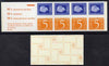 Netherlands 1974 Numeral & Juliana 2g booklet complete and fine SG SB77