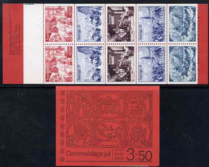 Sweden 1971 Christmas 3k50 booklet complete and fine, SG SB265