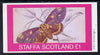 Staffa 1982 Butterflies & Moths (Moth) imperf souvenir sheet (£1 value) unmounted mint