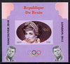 Benin 2009 Princess Diana, Kennedy & Olympics #04 individual imperf deluxe sheet, unmounted mint. Note this item is privately produced and is offered purely on its thematic appeal