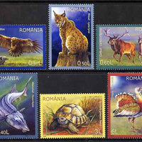 Rumania 2009 Wildlife perf set of 6 unmounted mint