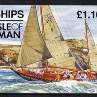 Isle of Man 1993 Ships £1.10 booklet (Francis Drake Ketch) complete and fine, SG SB32