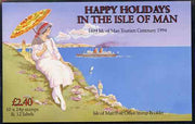 Isle of Man 1994 Manx Tourism Centenary £2.40 booklet complete and fine, SG SB37