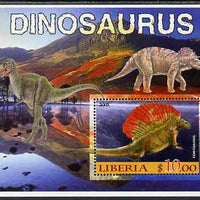 Liberia 2005 Dinosaurs #5 perf souvenir sheet unmounted mint