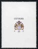 Guyana 1985 Arms of Guyana 25c vertical format without watermark unmounted mint SG 1534b