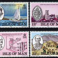 Isle of Man 1983 150th Anniversary of King William's College set of 4 unmounted mint, SG 251-54