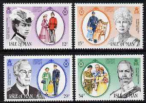 Isle of Man 1985 Centenary of the Soldiers', Sailors' and Airmens' Families Association set of 4 unmounted mint, SG 296-99