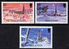 Isle of Man 1985 Christmas - Manx Churches set of 3 unmounted mint, SG 303-305