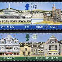 Isle of Man 1987 Europa - Architecture set of 4 unmounted mint, SG 344-47