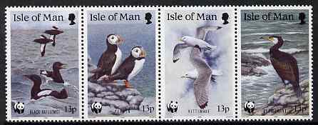 Isle of Man 1989 Sea Birds set of 4 unmounted mint, SG 420-23