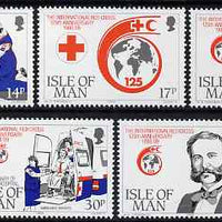 Isle of Man 1989 125th Anniversary of Red Cross & Centenary of Noble's Hospital set of 5 unmounted mint, SG 424-28