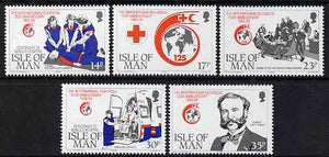 Isle of Man 1989 125th Anniversary of Red Cross & Centenary of Noble's Hospital set of 5 unmounted mint, SG 424-28