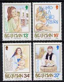 Isle of Man 1989 Christmas set of 4 unmounted mint, SG 429-32