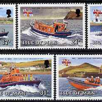 Isle of Man 1991 Manx Lifeboats set of 5 unmounted mint, SG 469-73