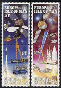 Isle of Man 1991 Europa - Europe in Space set of 4 unmounted mint, SG 474-77