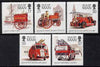 Isle of Man 1991 Fire engines set of 5 unmounted mint, SG 485-89