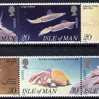 Isle of Man 1994 Europa - Discoveries of Marine Biologist Edward Forbes set of 6 unmounted mint, SG 600-605