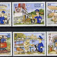 Isle of Man 1994 Postman Pat visits the Isle of Man set of 6 unmounted mint, SG 614-19