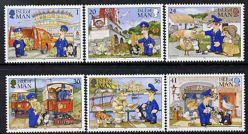 Isle of Man 1994 Postman Pat visits the Isle of Man set of 6 unmounted mint, SG 614-19
