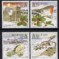 Isle of Man 1995 Christmas set of 4 unmounted mint, SG 668-71