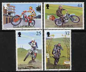 Isle of Man 1997 FIM 'Trial des Nations' Motorcyle Team Trials set of 4, unmounted mint, SG 761-64