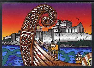 Isle of Man 1998 Viking Longships m/sheet unmounted mint, SG MS797