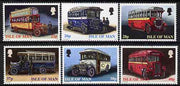 Isle of Man 1999 Manx Buses set of 6 unmounted mint, SG 845-50