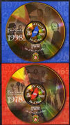 Isle of Man 1999 Legends of Music - The Bee Gees set of 2 m/sheets unmounted mint, SG MS867
