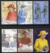 Isle of Man 2001 Golden Jubilee - 1st Issue 'The Daily Life of the Queen - An Artist's Diary (paintings by Michael Noakes) set of 6 unmounted mint, SG 959-64