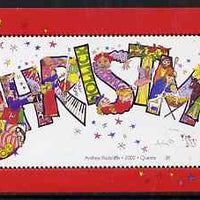 Isle of Man 2002 Christmas - Entertainment m/sheet unmounted mint, SG MS1046