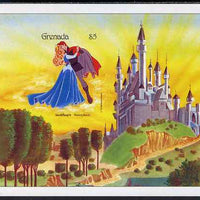 Grenada 1987 Disney's Sleeping Beauty m/sheet imperf from a limited printing, unmounted mint SG MS 1707a