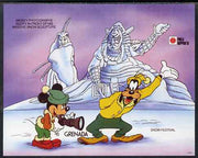 Grenada 1991 Philanippon Disney m/sheet (Mickey as Photographer) imperf from a limited printing, unmounted mint SG MS 2239b