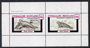 Eynhallow 1982 Animals #09 (Grey Seal & Marbled Seal) perf,set of 2 values (40p & 60p) unmounted mint