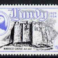 Lundy 1954 definitive Postage 1p Marisco Castle unmounted mint Rosen LU 93