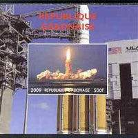 Gabon 2009 NASA Space Exploration #04 individual imperf deluxe sheet unmounted mint. Note this item is privately produced and is offered purely on its thematic appeal
