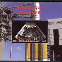 Gabon 2009 NASA Space Exploration #06 individual imperf deluxe sheet unmounted mint. Note this item is privately produced and is offered purely on its thematic appeal